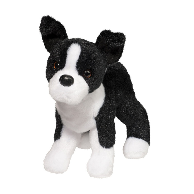 Quincy – Boston Terrier en peluche – Élégant, réaliste et attachant | Douglas Cuddle Toy