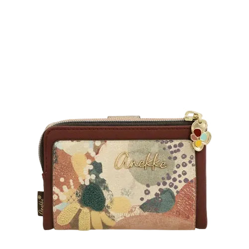 Portefeuille moyen RFID de la collection Blossom - Anekke