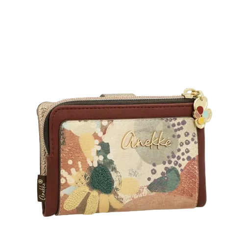 Portefeuille moyen RFID de la collection Blossom - Anekke