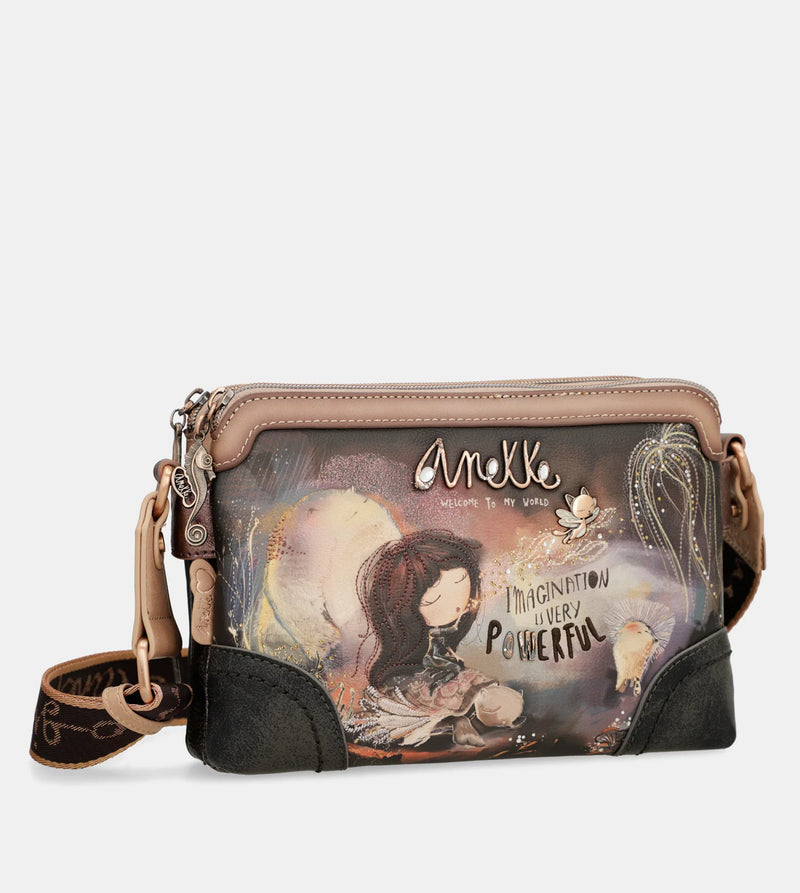 SAC BANDOULIERE 2 COMPARTIMENTS DREAMVERSE ANEKKE