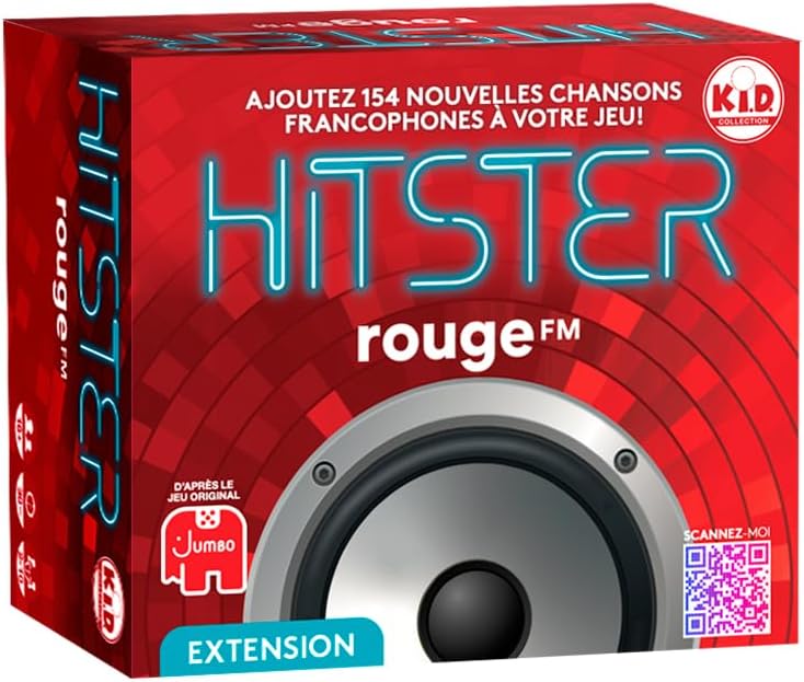 Hitster - Rouge FM 100 % Franco - extension de 154 chansons