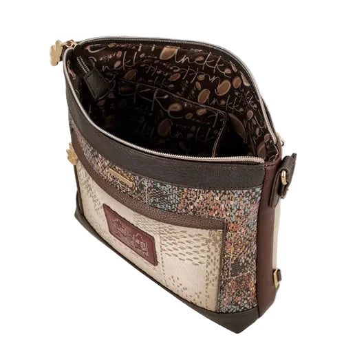 Sac à main bandoulière Tulipe de format moyen - Anekke