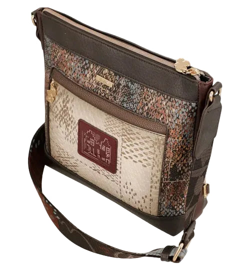 Sac à main bandoulière Tulipe de format moyen - Anekke