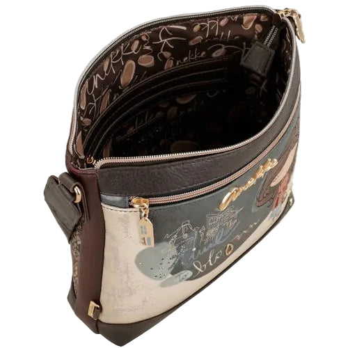 Sac à main bandoulière Tulipe de format moyen - Anekke