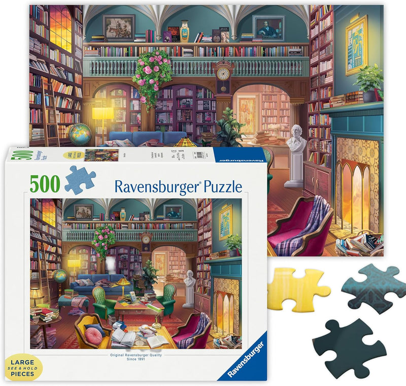 CASSE-TÊTE BIBLIOTHÈQUE DE RÊVE 500 PIÈCES - RAVENSBURGER