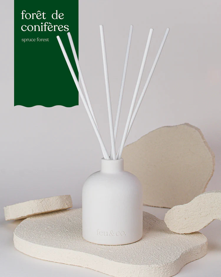 RECHARGE DIFFUSEUR ROSEAUX FORET DE CONIFERES - FEU & CO