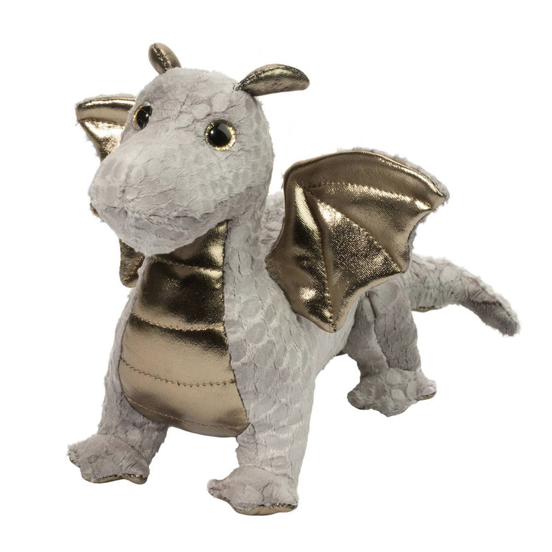 Hydra – Bébé Dragon d’Argent en peluche – Fantaisie et douceur | Douglas Cuddle Toy