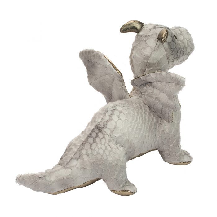 Hydra – Bébé Dragon d’Argent en peluche – Fantaisie et douceur | Douglas Cuddle Toy