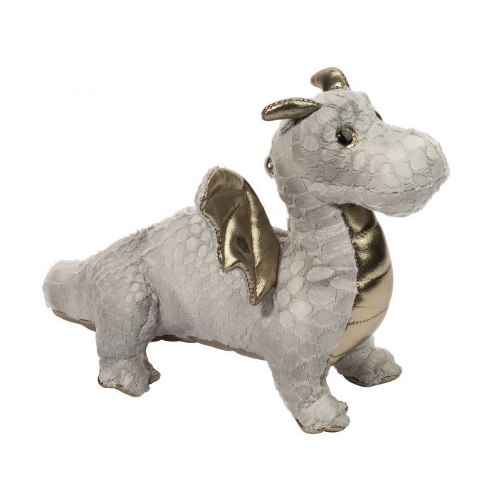 Hydra – Bébé Dragon d’Argent en peluche – Fantaisie et douceur | Douglas Cuddle Toy