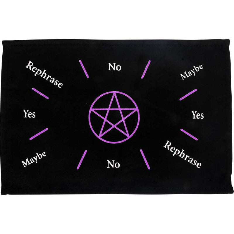 Tapis de pendule en coton imprimé 11 x 7" – Mystique, pratique et symbolique