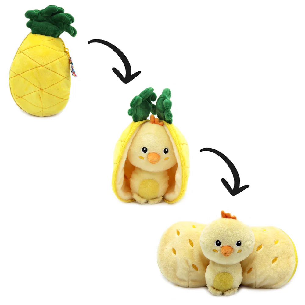 NUGGET LE POUSSIN ANANAS FLIPETZ PELUCHE