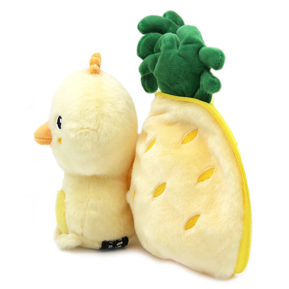 NUGGET LE POUSSIN ANANAS PELUCHE