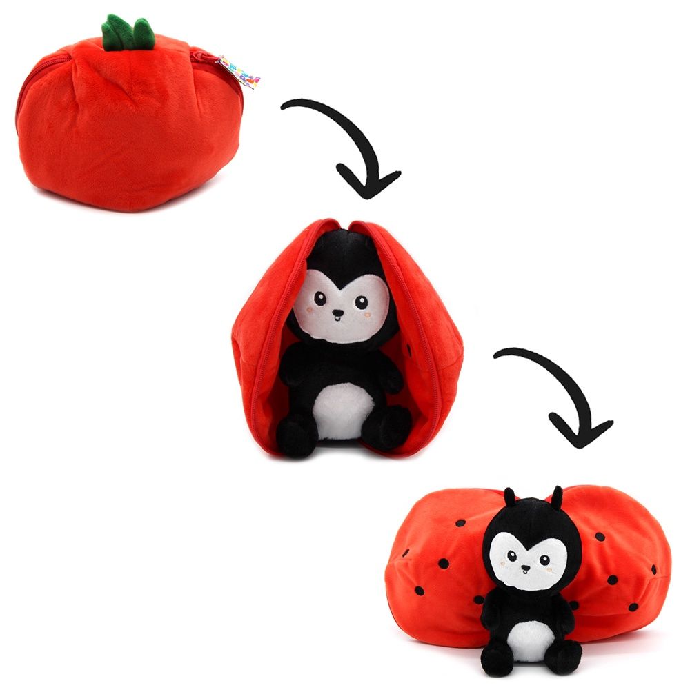 COMET LA TOMATE COCCINELLE PELUCHE