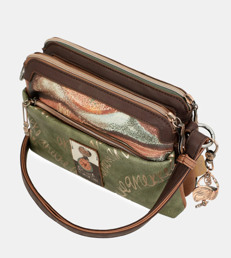 SAC BANDOULIERE EXTERIEUR 2 COMPARTIMENTS