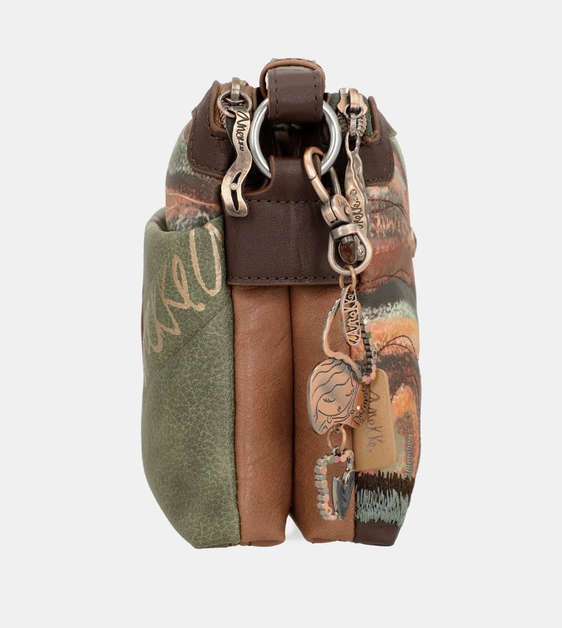 SAC BANDOULIERE EXTERIEUR 2 COMPARTIMENTS