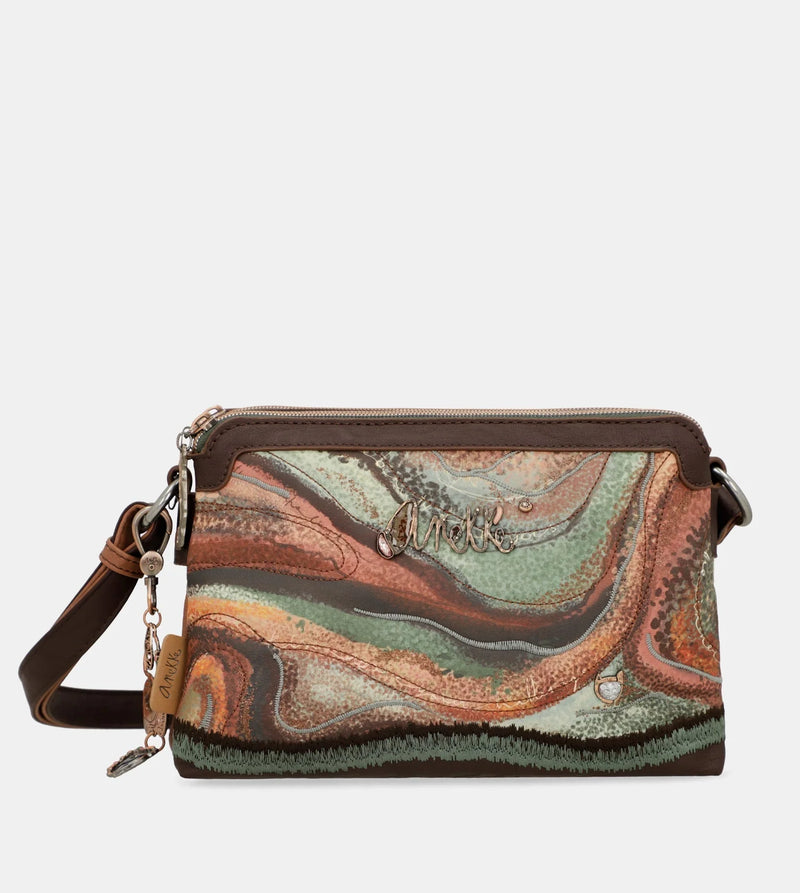 SAC BANDOULIERE EXTERIEUR 2 COMPARTIMENTS