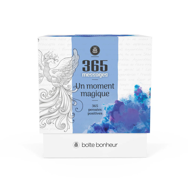 BOITE BONHEUR UN MOMENT MAGIQUE 