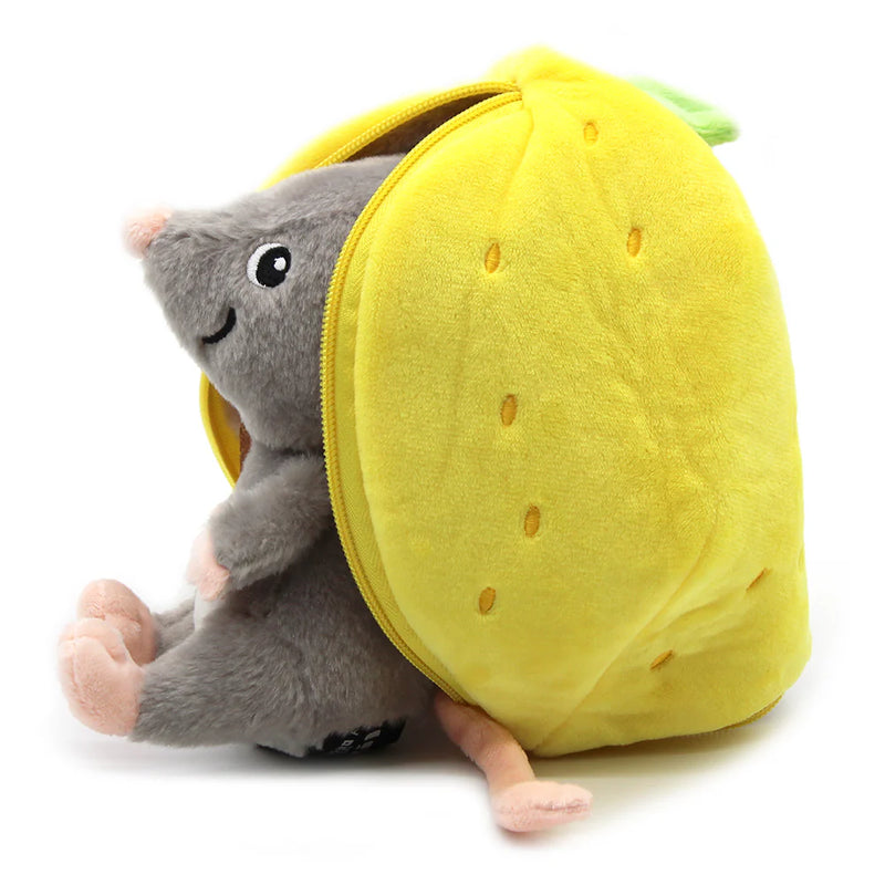 ROCKET LE CITRON SOURIS FLIPETZ PELUCHE