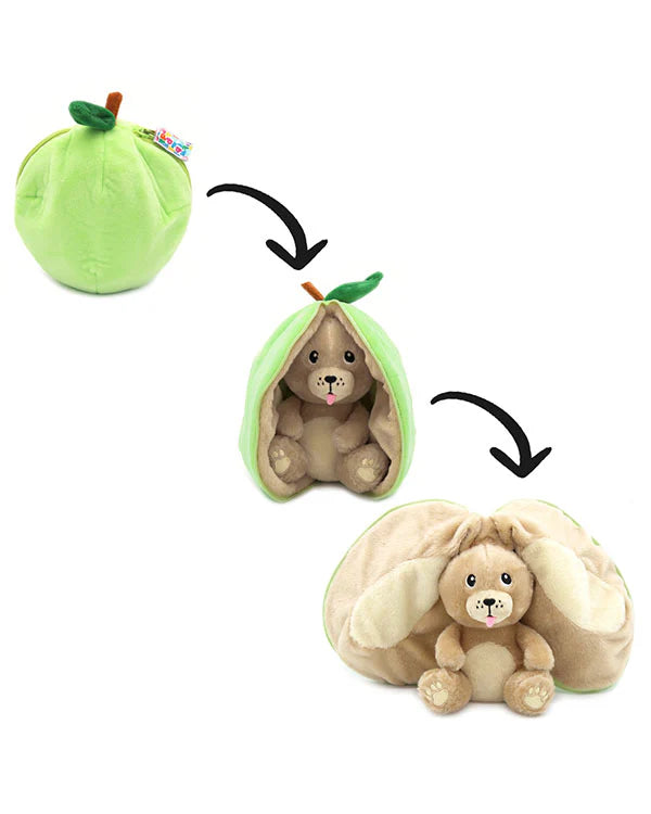 CROCKET LA POMME-CHIEN  PELUCHE