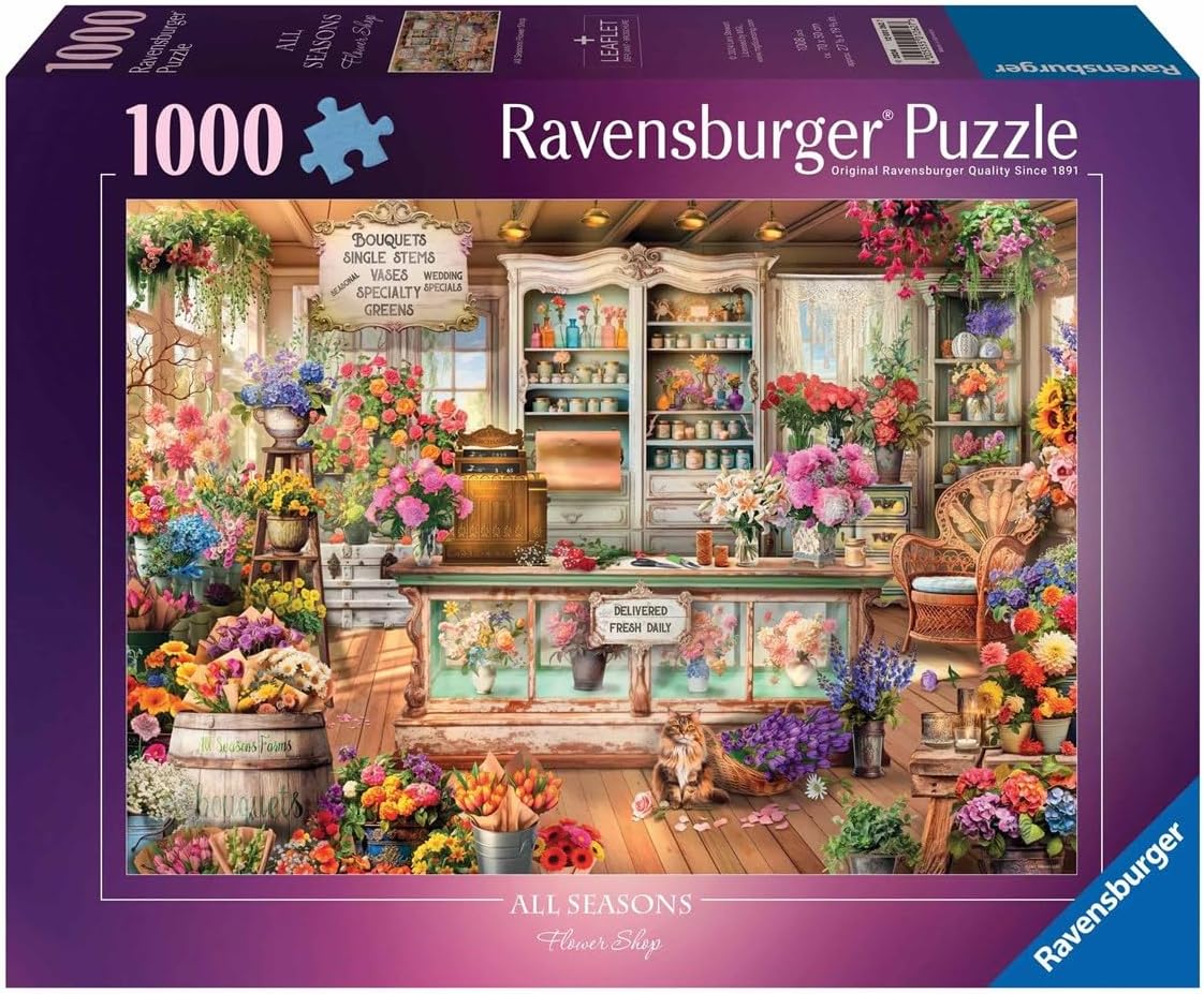CASSE-TETE ALL SEASONS FLOWERS SHOP - RAVENSBURGER