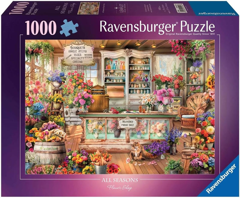CASSE-TETE ALL SEASONS FLOWERS SHOP - RAVENSBURGER