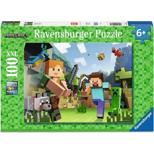 Casse-tête Minecraft Steve et Alex – Aventure, action et créativité au rendez-vous | Educa