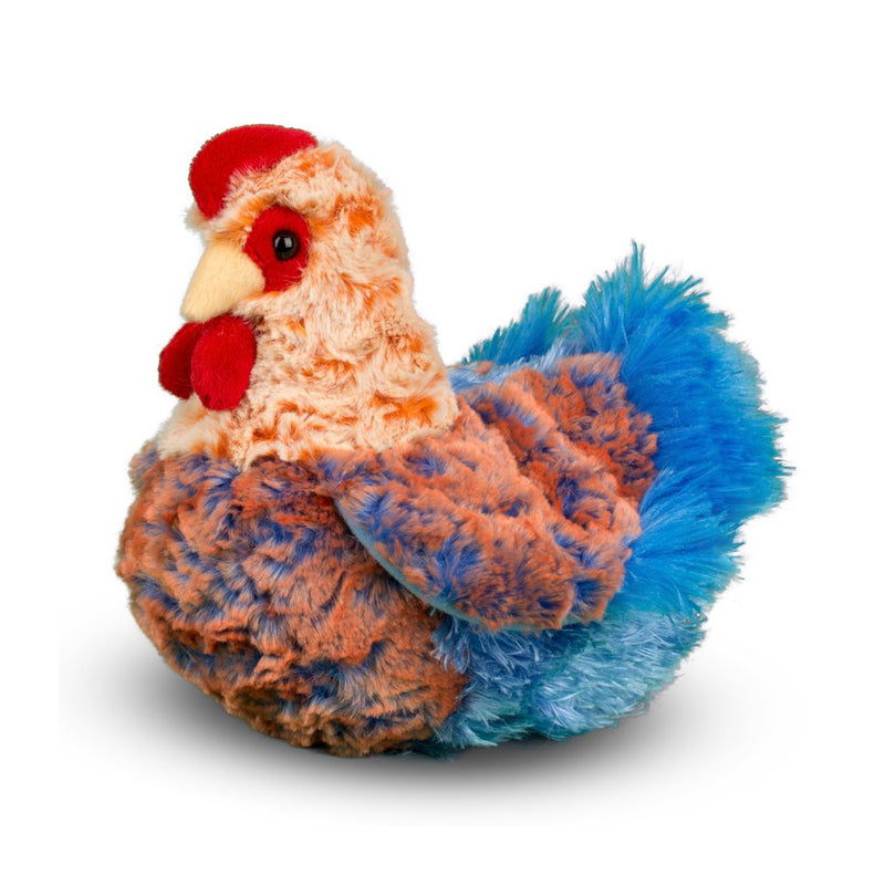 HENRIETTA – PELUCHE LA POULE BLUE LACE (DOUGLAS CUDDLE TOY)