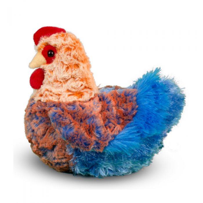 HENRIETTA – PELUCHE LA POULE BLUE LACE (DOUGLAS CUDDLE TOY)