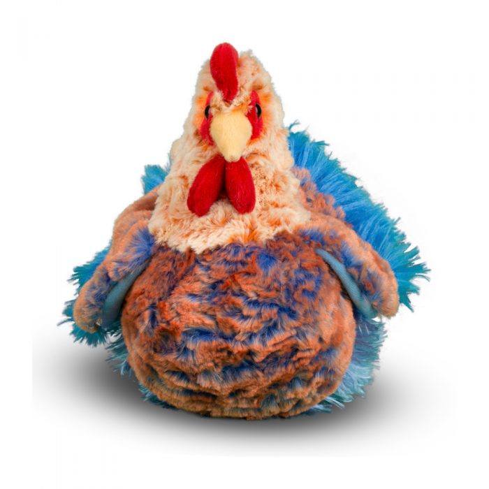 HENRIETTA – PELUCHE LA POULE BLUE LACE (DOUGLAS CUDDLE TOY)