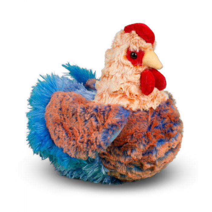 HENRIETTA – PELUCHE LA POULE BLUE LACE (DOUGLAS CUDDLE TOY)