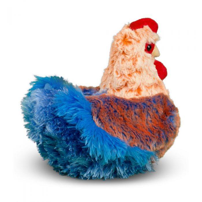 HENRIETTA – PELUCHE LA POULE BLUE LACE (DOUGLAS CUDDLE TOY)