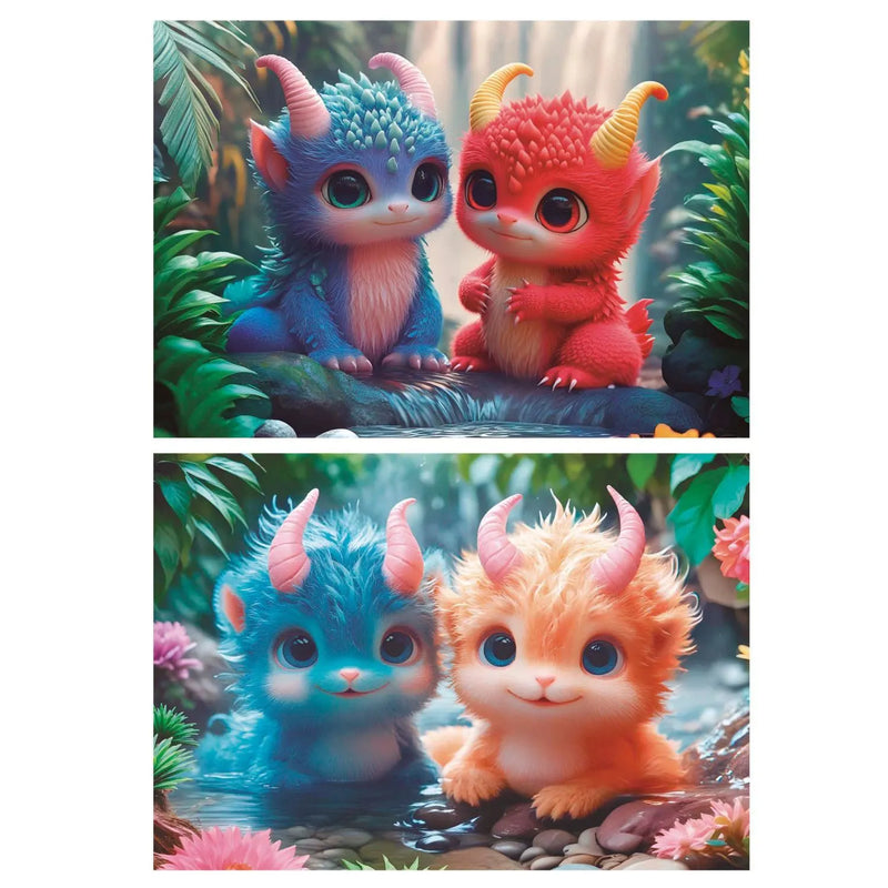 Casse-tête Monstres Mignons – Coloré, amusant et idéal pour les jeunes esprits curieux | Educa