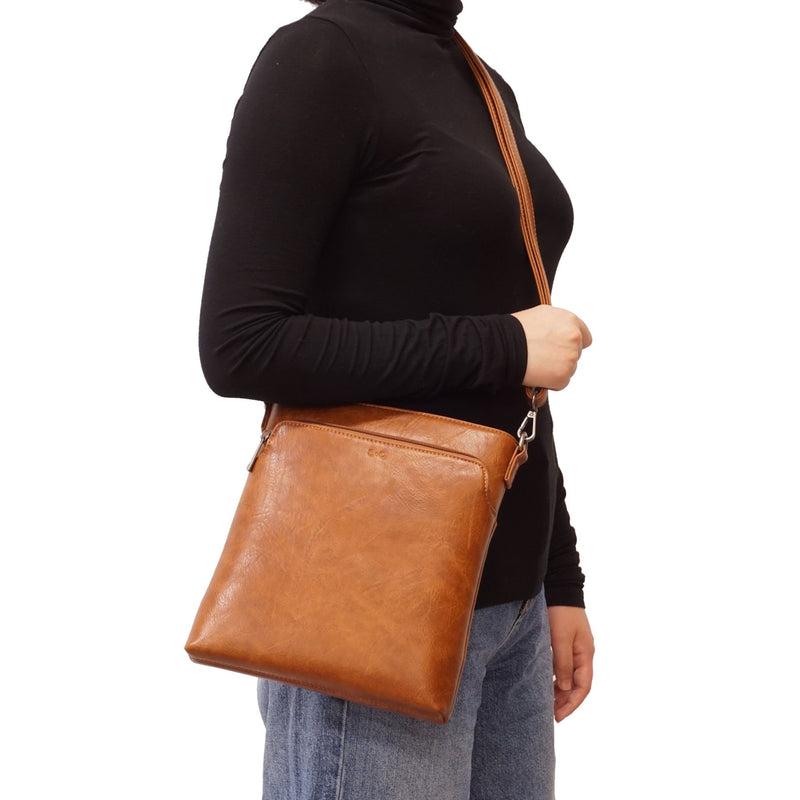 SAC BANDOULIERE ADALYNN CAMEL - S•Q