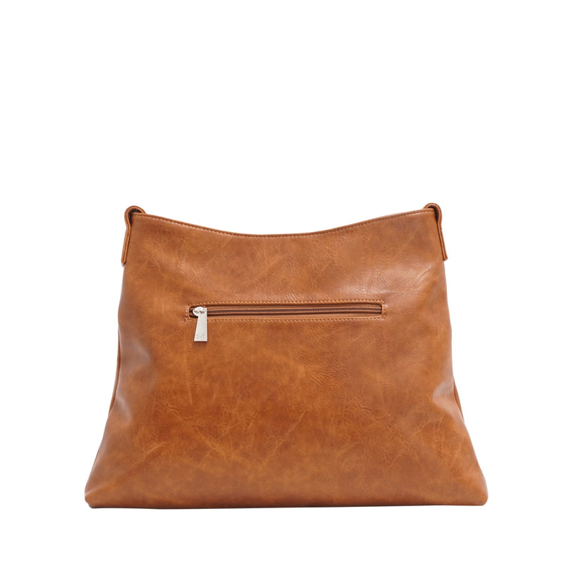 SAC BANDOULIERE JOURNEE CAMEL - S•Q