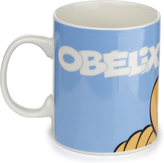 TASSE OBELIX AVEC L'INSCRIPTION OBELIX ET L'ANSE À GAUCHE