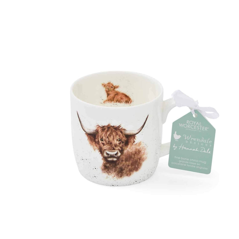 TASSE VACHE HIGHLAND PORCELAINE - WRENDALE DESIGNS