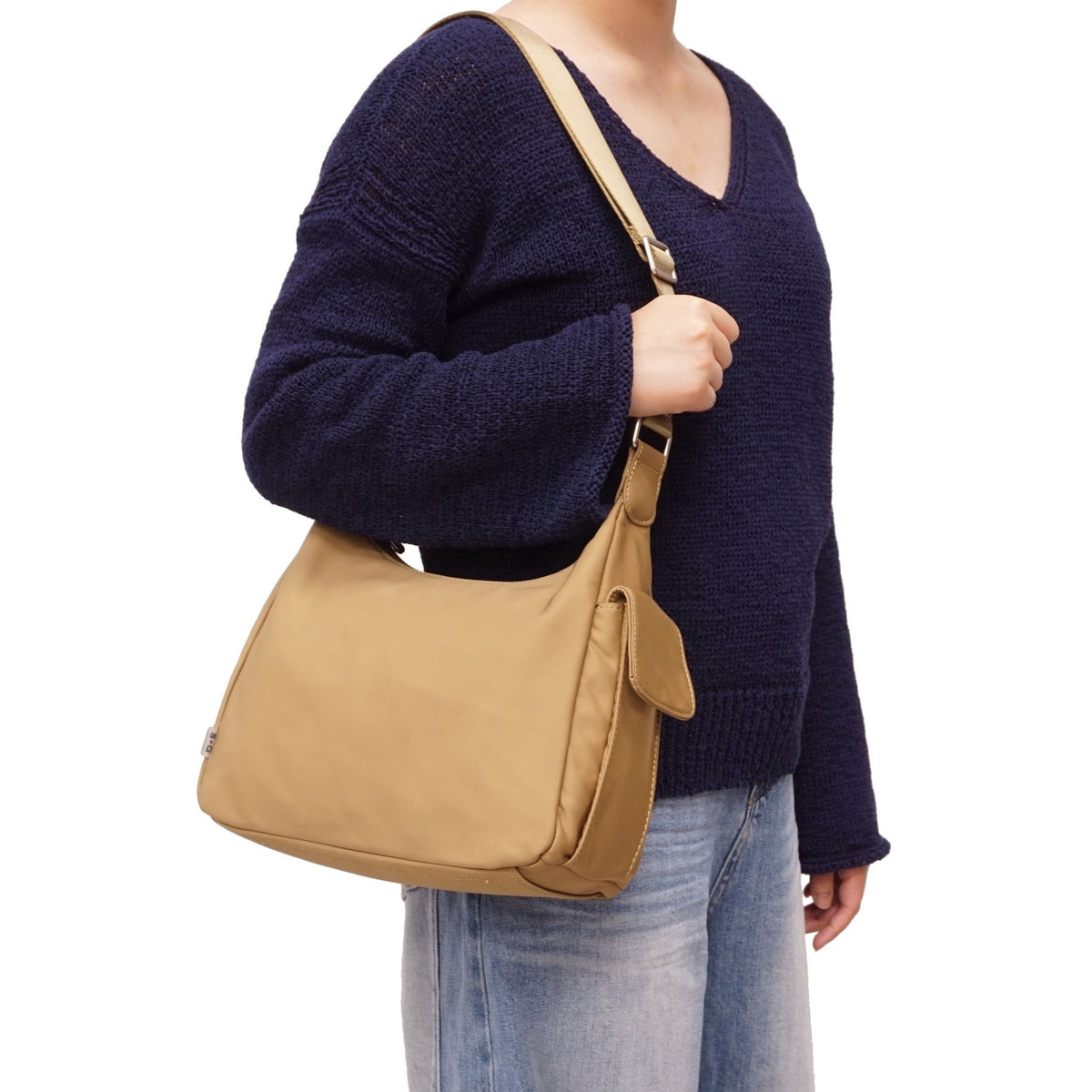 Sac à main bandoulière en nylon et hydrofuge - S-Q