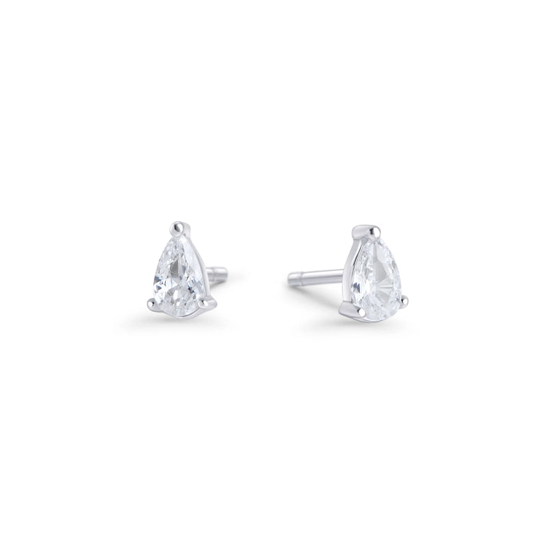 BOUCLES D'OREILLES ACIER INOXYDABLE ET ZIRCON BETH II MIA BIJOUX