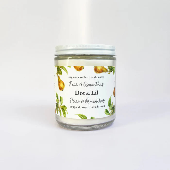 BOUGIE POIRE ET OSMANTHUS