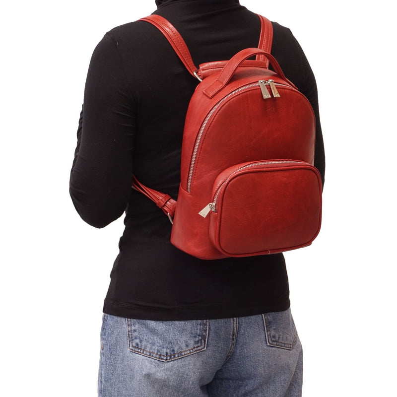SAC A DOS CONVERTIBLE KIMBERLY  MERLOT - S•Q