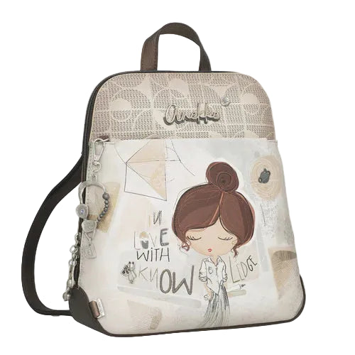 Sac à dos moyen artistique inspiré d’Hypatie avec design élégant et fonctionnel - Anekke