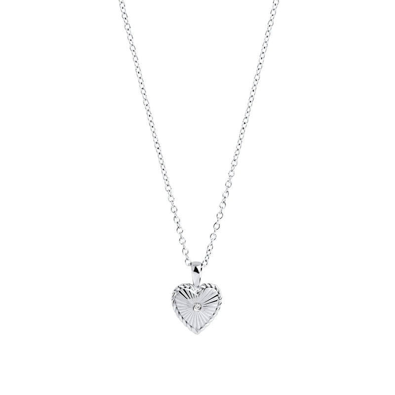 COFFRET CADEAU BIJOUX MIGNONS EN ACIER INOXYDABLE : COLLIER COEUR | MIA BIJOUX