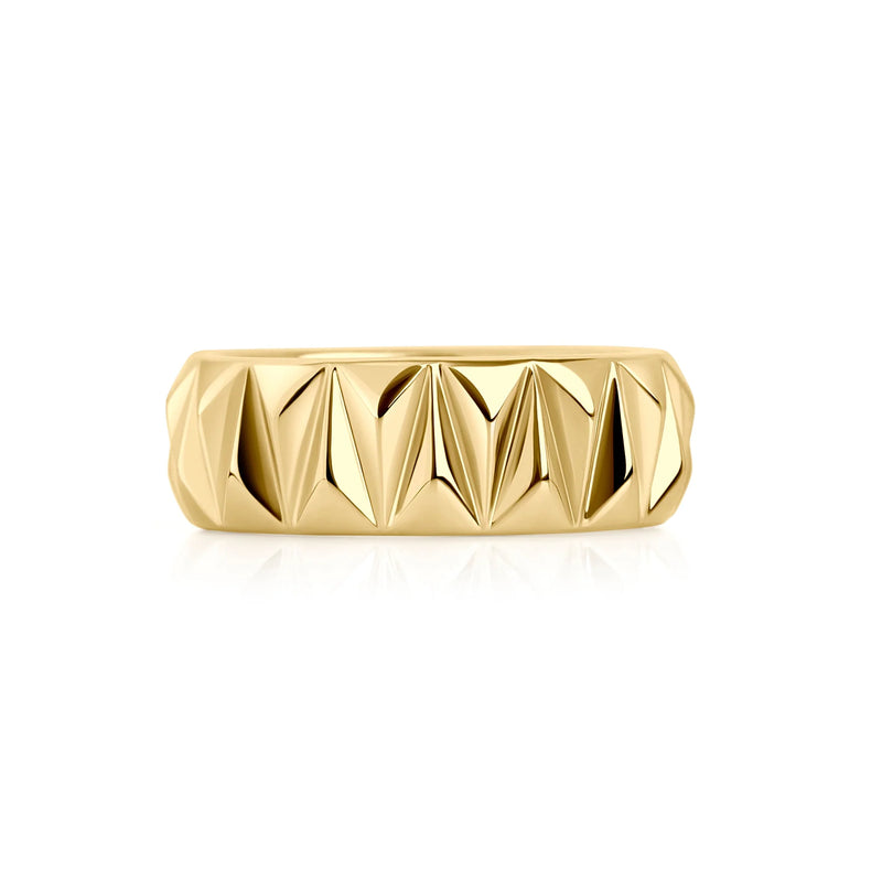BAGUE TENDANCE EN ACIER INOXYDABLE NAOMI