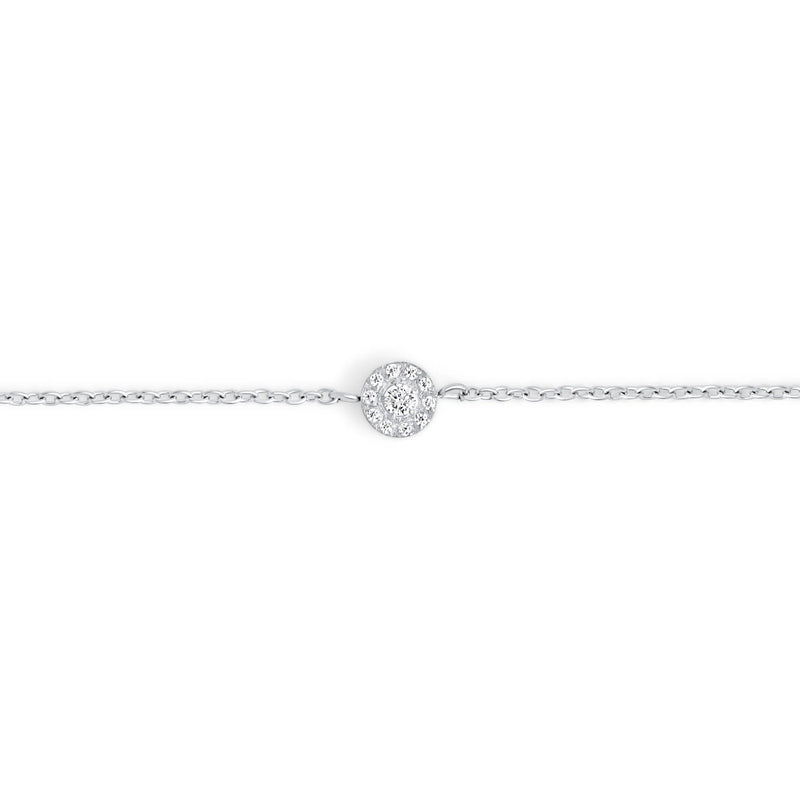 Coffret cadeau Bijoux Authentiques en acier inoxydable avec zircon : bracelet | MIA Bijoux