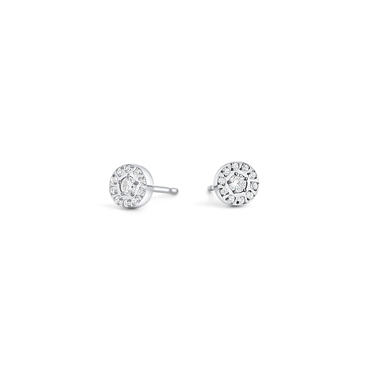 Coffret cadeau Bijoux Authentiques en acier inoxydable avec zircon : boucles d'oreilles | MIA Bijoux