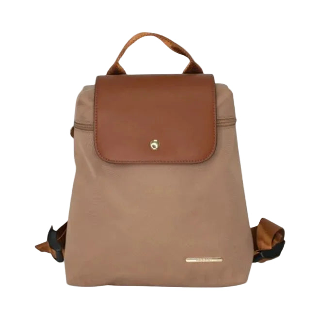 Sac à dos Emilie en nylon et cuir vegan – Urbani