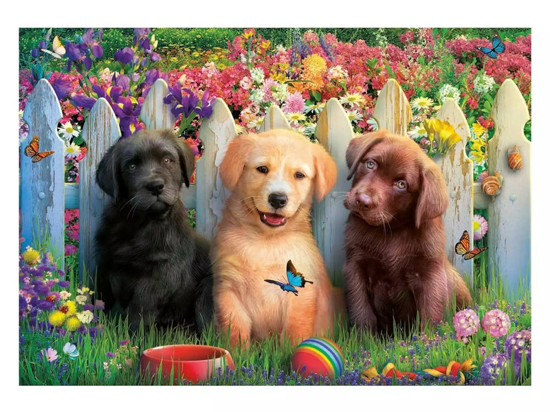 Casse-tête 3 chiots – Mignon, ludique et parfait pour les jeunes passionné·e·s de puzzles | Educa