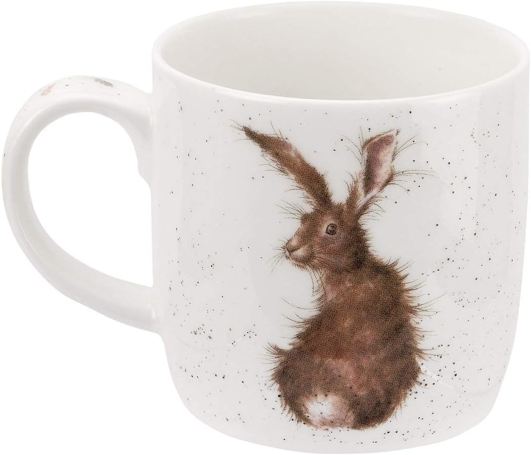 TASSE EN PORCELAINE LIÈVRE ET ABEILLE