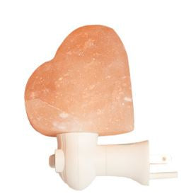 VEILLEUSE COEUR EN SEL D'HIMALAYA