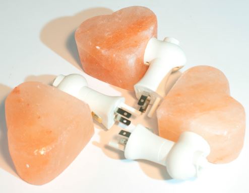 VEILLEUSE COEUR EN SEL D'HIMALAYA